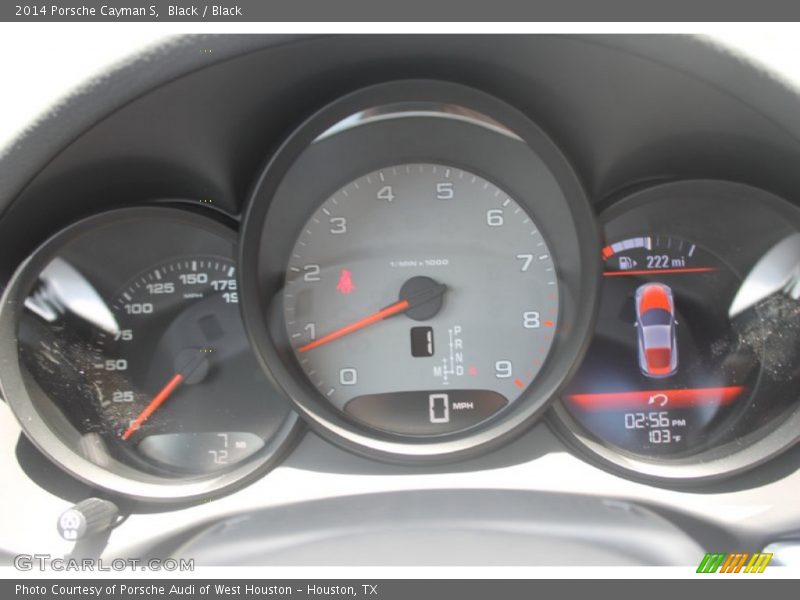  2014 Cayman S S Gauges