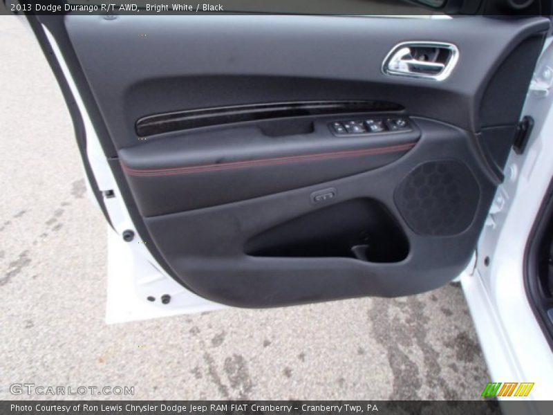 Bright White / Black 2013 Dodge Durango R/T AWD