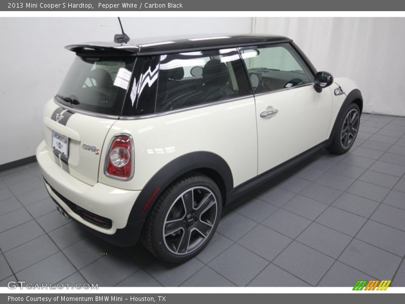Pepper White / Carbon Black 2013 Mini Cooper S Hardtop