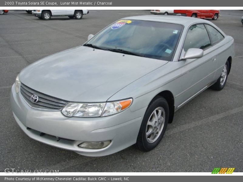 Lunar Mist Metallic / Charcoal 2003 Toyota Solara SE Coupe