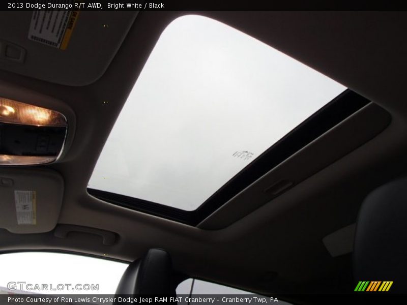Bright White / Black 2013 Dodge Durango R/T AWD