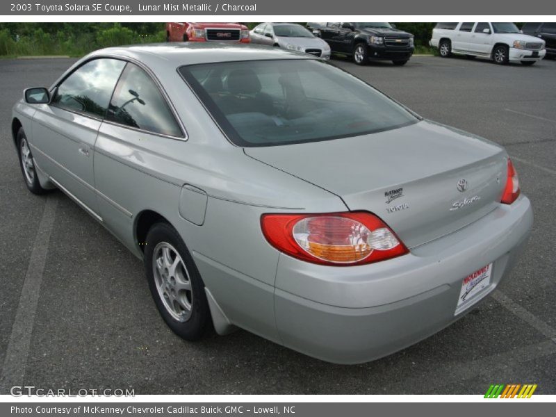 Lunar Mist Metallic / Charcoal 2003 Toyota Solara SE Coupe
