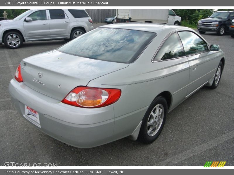 Lunar Mist Metallic / Charcoal 2003 Toyota Solara SE Coupe