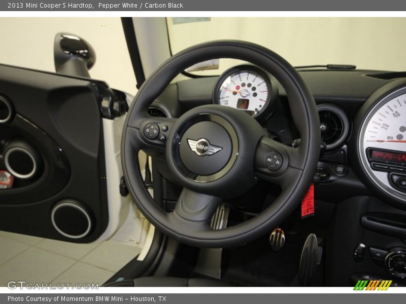 Pepper White / Carbon Black 2013 Mini Cooper S Hardtop