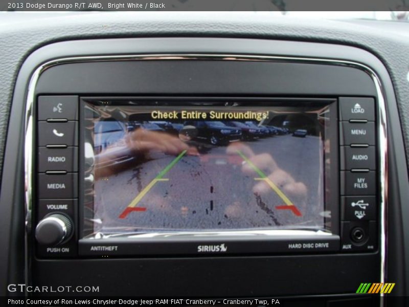 Bright White / Black 2013 Dodge Durango R/T AWD