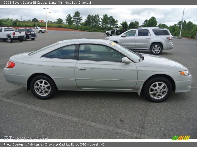Lunar Mist Metallic / Charcoal 2003 Toyota Solara SE Coupe