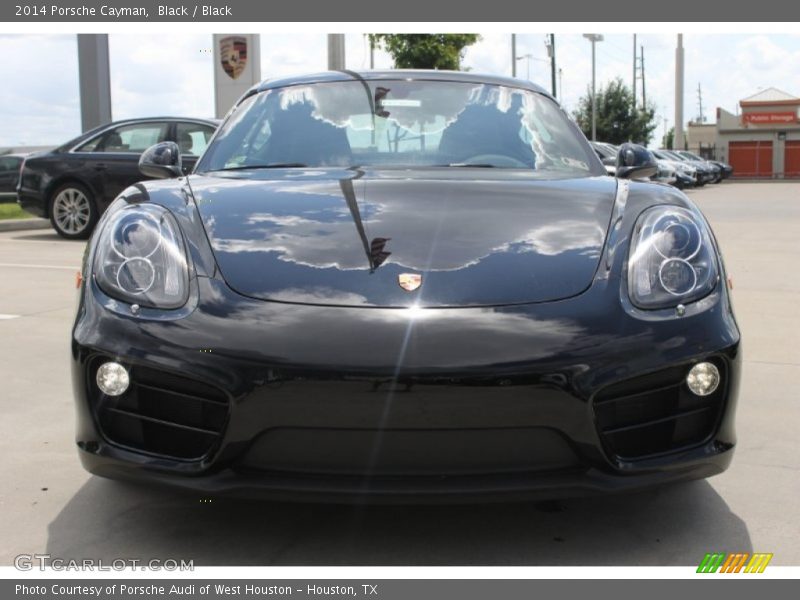 Black / Black 2014 Porsche Cayman