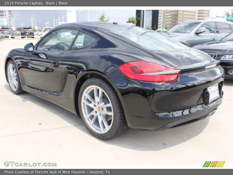 Black / Black 2014 Porsche Cayman