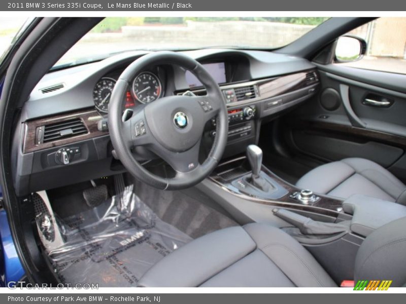 Black Interior - 2011 3 Series 335i Coupe 