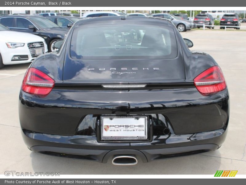 Black / Black 2014 Porsche Cayman