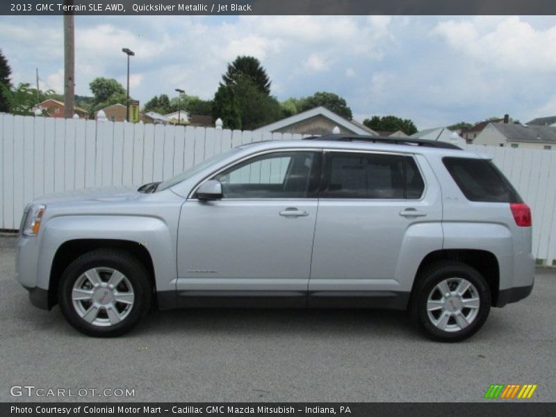 Quicksilver Metallic / Jet Black 2013 GMC Terrain SLE AWD