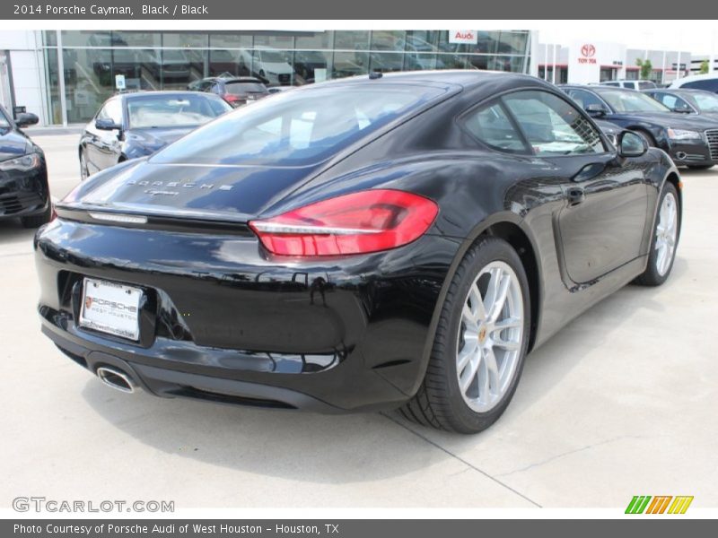 Black / Black 2014 Porsche Cayman