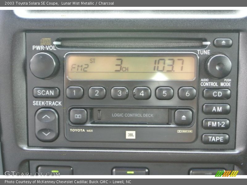 Lunar Mist Metallic / Charcoal 2003 Toyota Solara SE Coupe