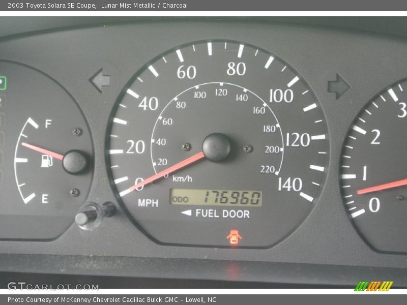 Lunar Mist Metallic / Charcoal 2003 Toyota Solara SE Coupe