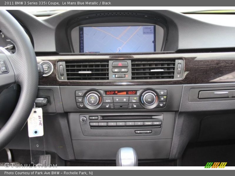 Le Mans Blue Metallic / Black 2011 BMW 3 Series 335i Coupe