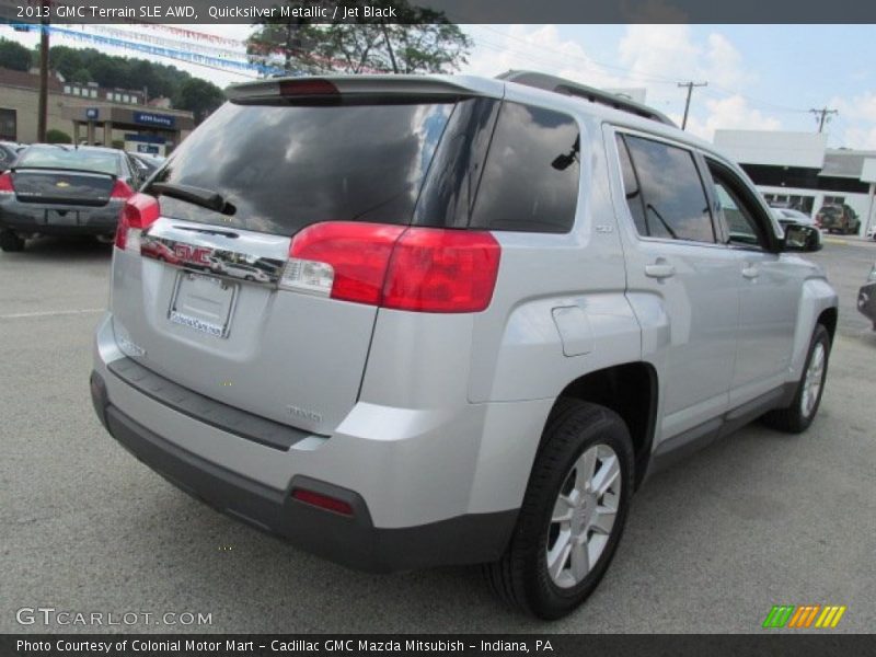 Quicksilver Metallic / Jet Black 2013 GMC Terrain SLE AWD