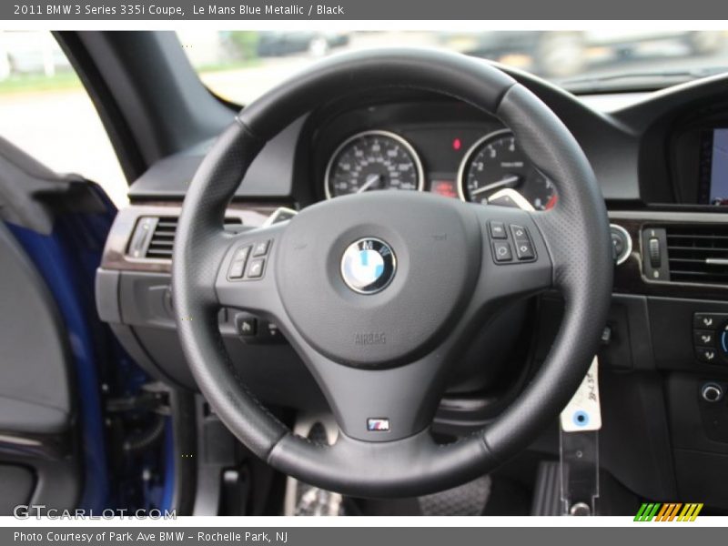 Le Mans Blue Metallic / Black 2011 BMW 3 Series 335i Coupe