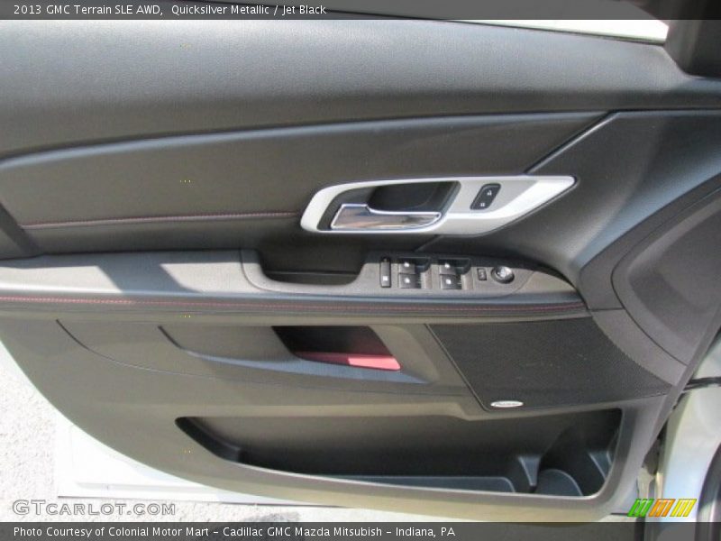 Quicksilver Metallic / Jet Black 2013 GMC Terrain SLE AWD