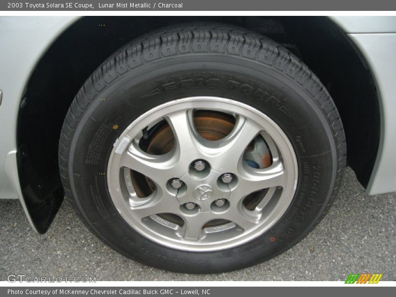 Lunar Mist Metallic / Charcoal 2003 Toyota Solara SE Coupe
