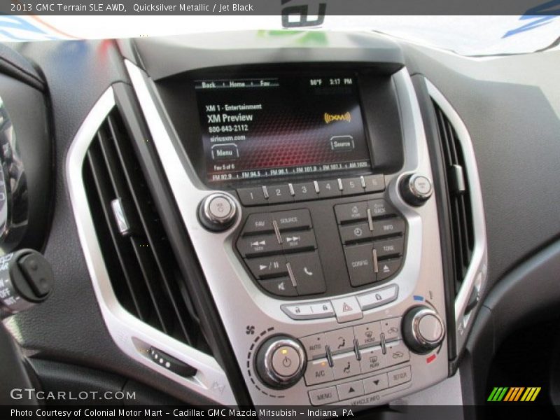Quicksilver Metallic / Jet Black 2013 GMC Terrain SLE AWD