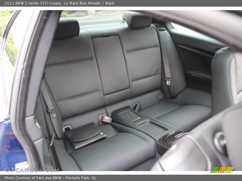 Le Mans Blue Metallic / Black 2011 BMW 3 Series 335i Coupe