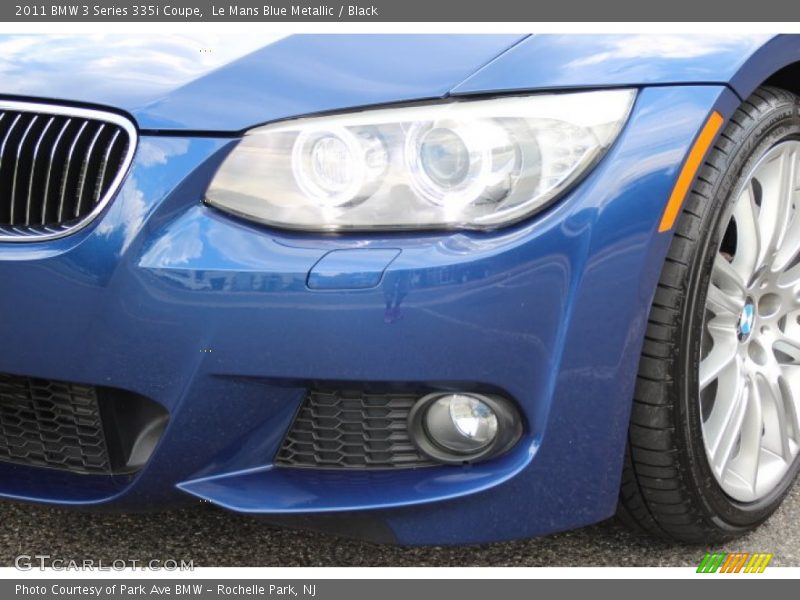 Le Mans Blue Metallic / Black 2011 BMW 3 Series 335i Coupe