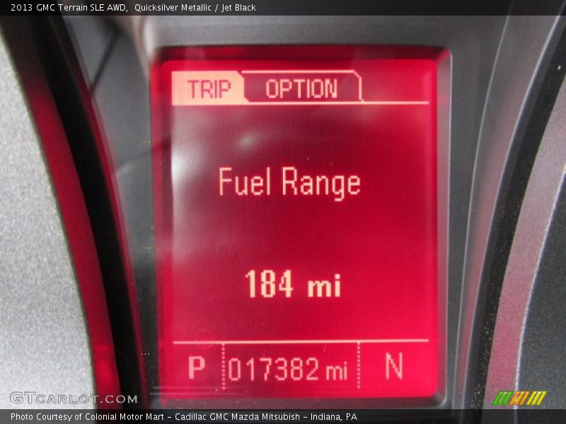 Quicksilver Metallic / Jet Black 2013 GMC Terrain SLE AWD