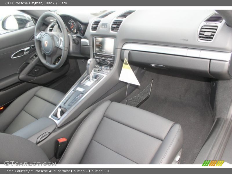 Dashboard of 2014 Cayman 