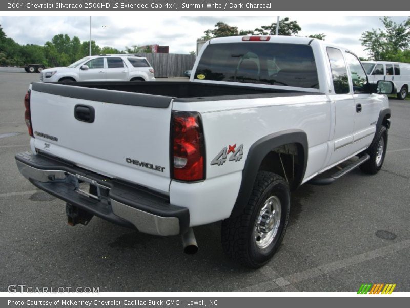 Summit White / Dark Charcoal 2004 Chevrolet Silverado 2500HD LS Extended Cab 4x4