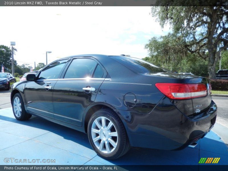Tuxedo Black Metallic / Steel Gray 2010 Lincoln MKZ FWD