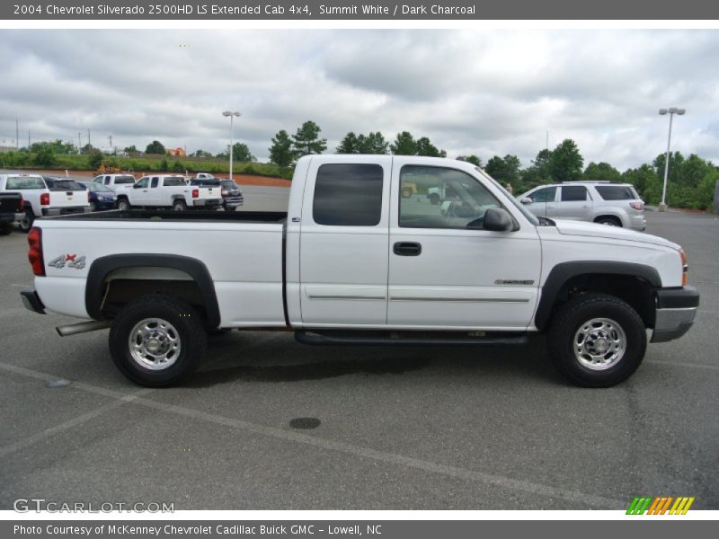 Summit White / Dark Charcoal 2004 Chevrolet Silverado 2500HD LS Extended Cab 4x4