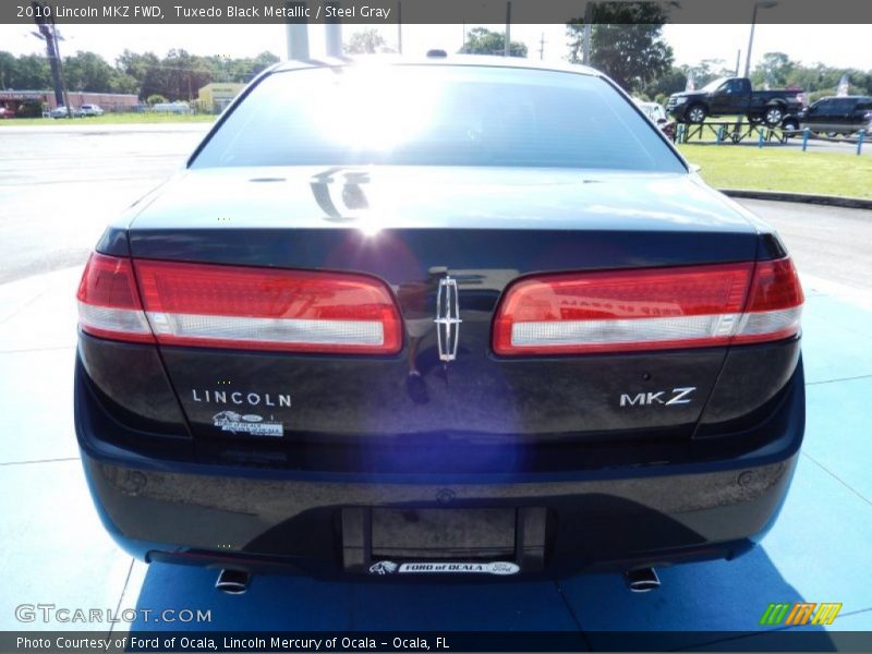 Tuxedo Black Metallic / Steel Gray 2010 Lincoln MKZ FWD