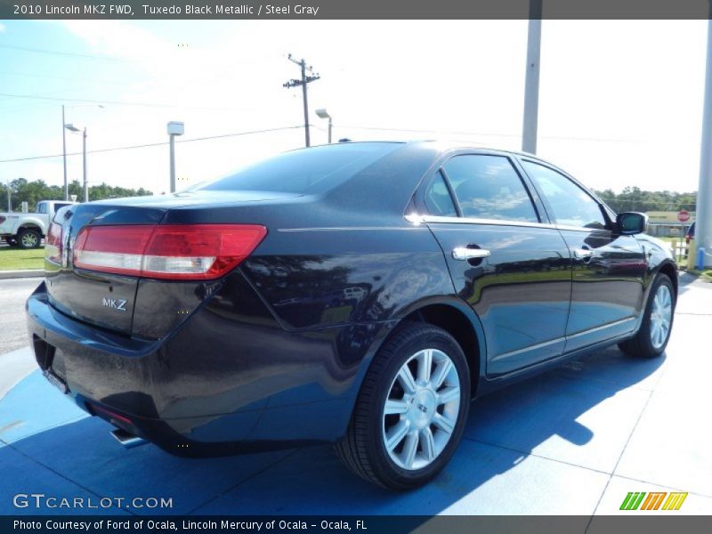 Tuxedo Black Metallic / Steel Gray 2010 Lincoln MKZ FWD