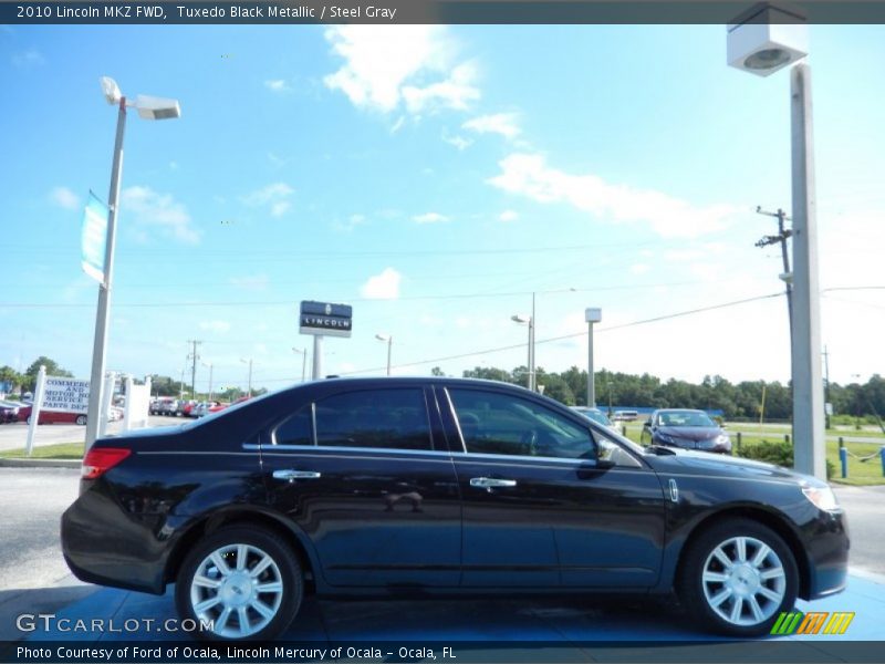 Tuxedo Black Metallic / Steel Gray 2010 Lincoln MKZ FWD