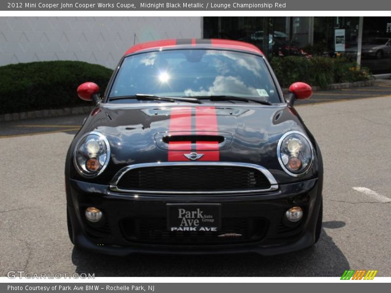 Midnight Black Metallic / Lounge Championship Red 2012 Mini Cooper John Cooper Works Coupe