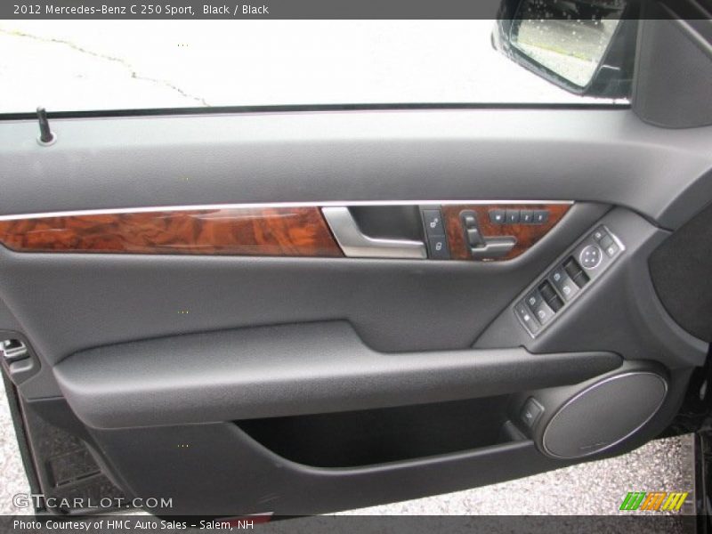 Black / Black 2012 Mercedes-Benz C 250 Sport