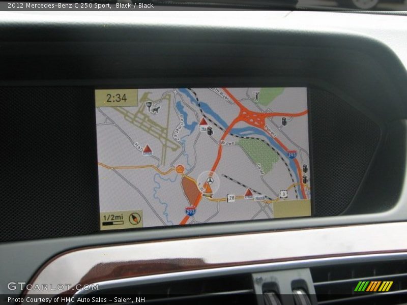 Black / Black 2012 Mercedes-Benz C 250 Sport