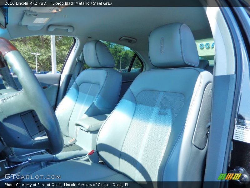 Tuxedo Black Metallic / Steel Gray 2010 Lincoln MKZ FWD