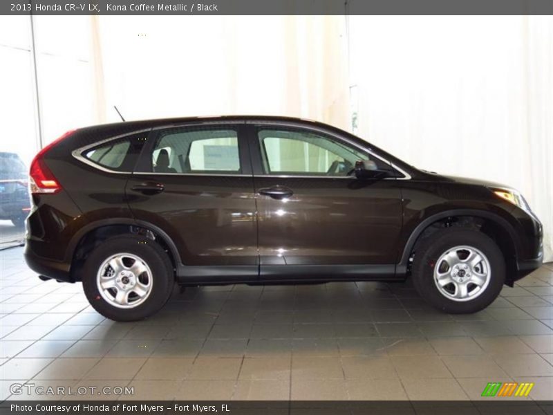 Kona Coffee Metallic / Black 2013 Honda CR-V LX