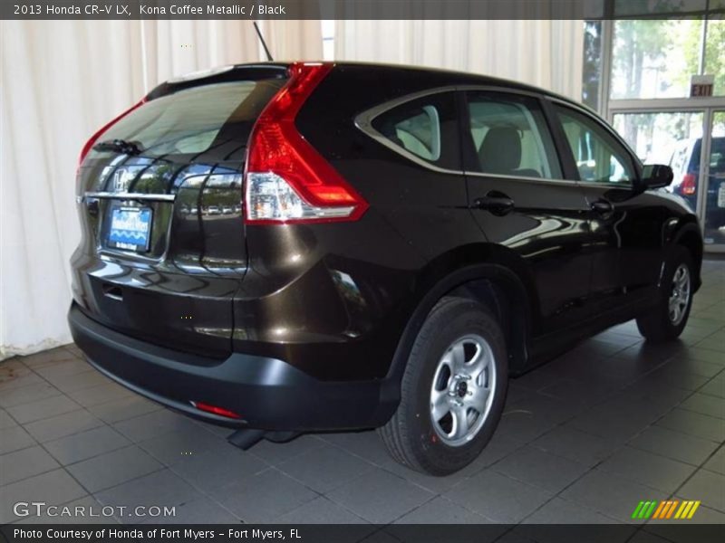 Kona Coffee Metallic / Black 2013 Honda CR-V LX