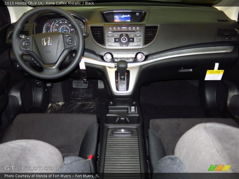 Kona Coffee Metallic / Black 2013 Honda CR-V LX