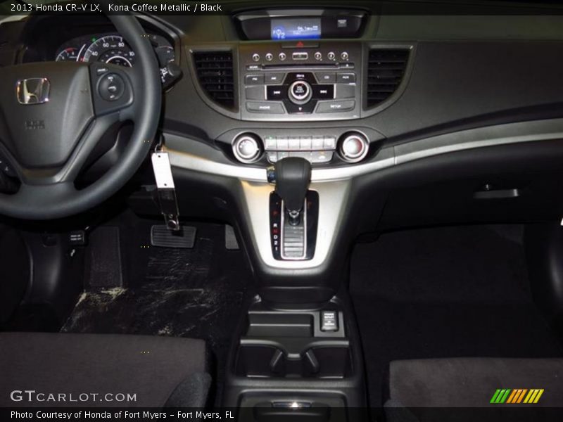 Kona Coffee Metallic / Black 2013 Honda CR-V LX