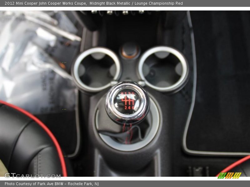 Midnight Black Metallic / Lounge Championship Red 2012 Mini Cooper John Cooper Works Coupe
