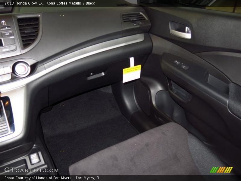 Kona Coffee Metallic / Black 2013 Honda CR-V LX