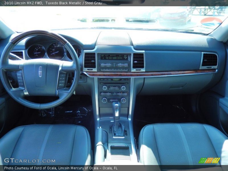 Tuxedo Black Metallic / Steel Gray 2010 Lincoln MKZ FWD