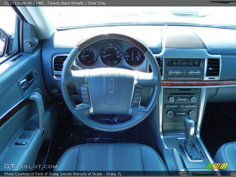 Tuxedo Black Metallic / Steel Gray 2010 Lincoln MKZ FWD