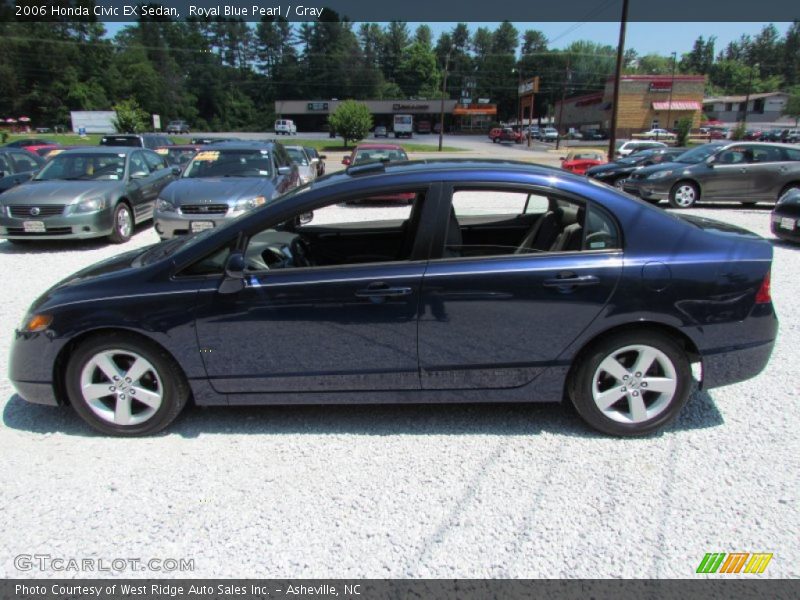  2006 Civic EX Sedan Royal Blue Pearl