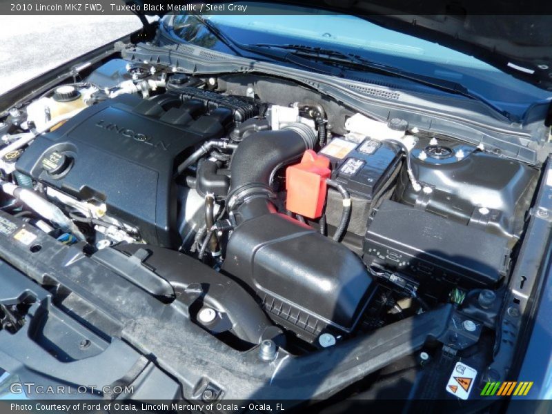 Tuxedo Black Metallic / Steel Gray 2010 Lincoln MKZ FWD
