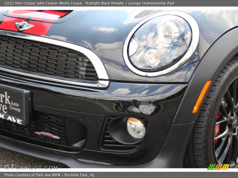 Midnight Black Metallic / Lounge Championship Red 2012 Mini Cooper John Cooper Works Coupe