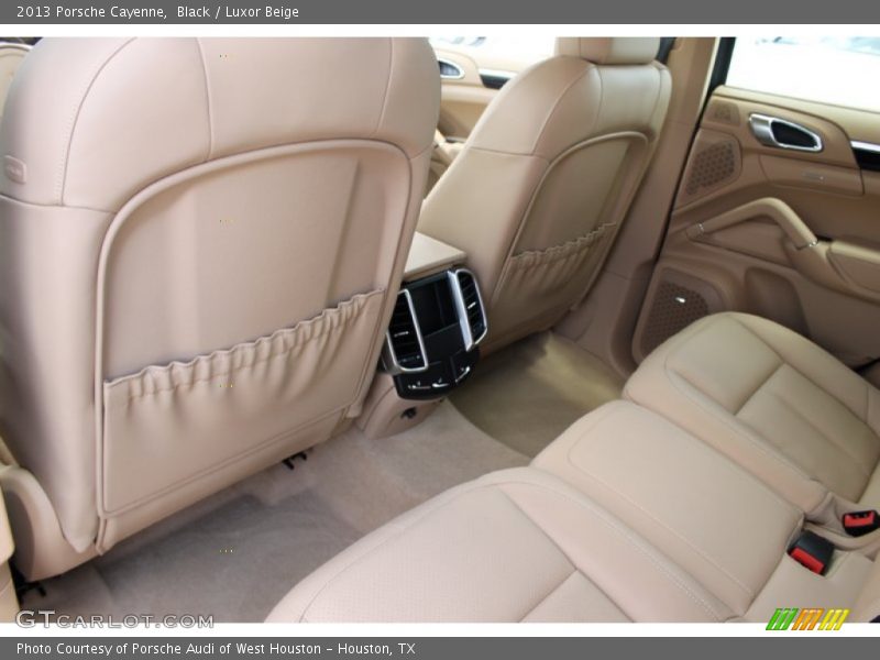 Black / Luxor Beige 2013 Porsche Cayenne